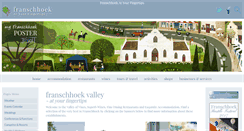 Desktop Screenshot of franschhoek.co.za